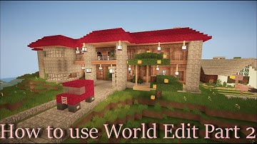 How to use Minecraft World Edit for Free! Part 2