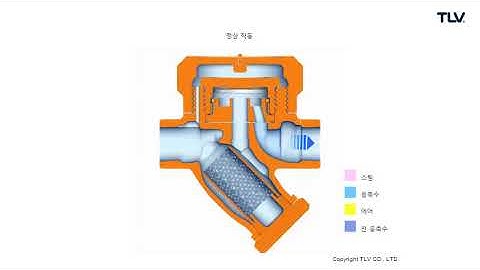 동작 에니메이션: 디스크 스팀트랩 ThermoDyne®