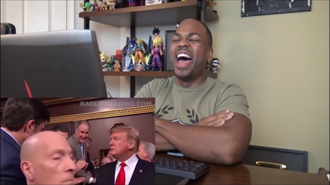 "STATE OF THE UNION" — A Bad Lip Reading REACTION!!! YouTube