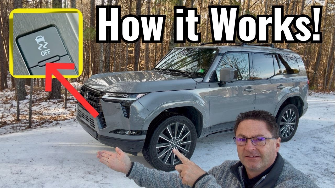 Что делает кнопка контроля тяги и когда её выключают! Демонстрация езды по снегу!