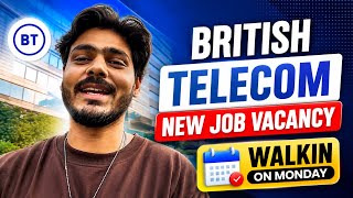 British Telecom New Job Vacancy 2026 | How to get job in british telecom 2026