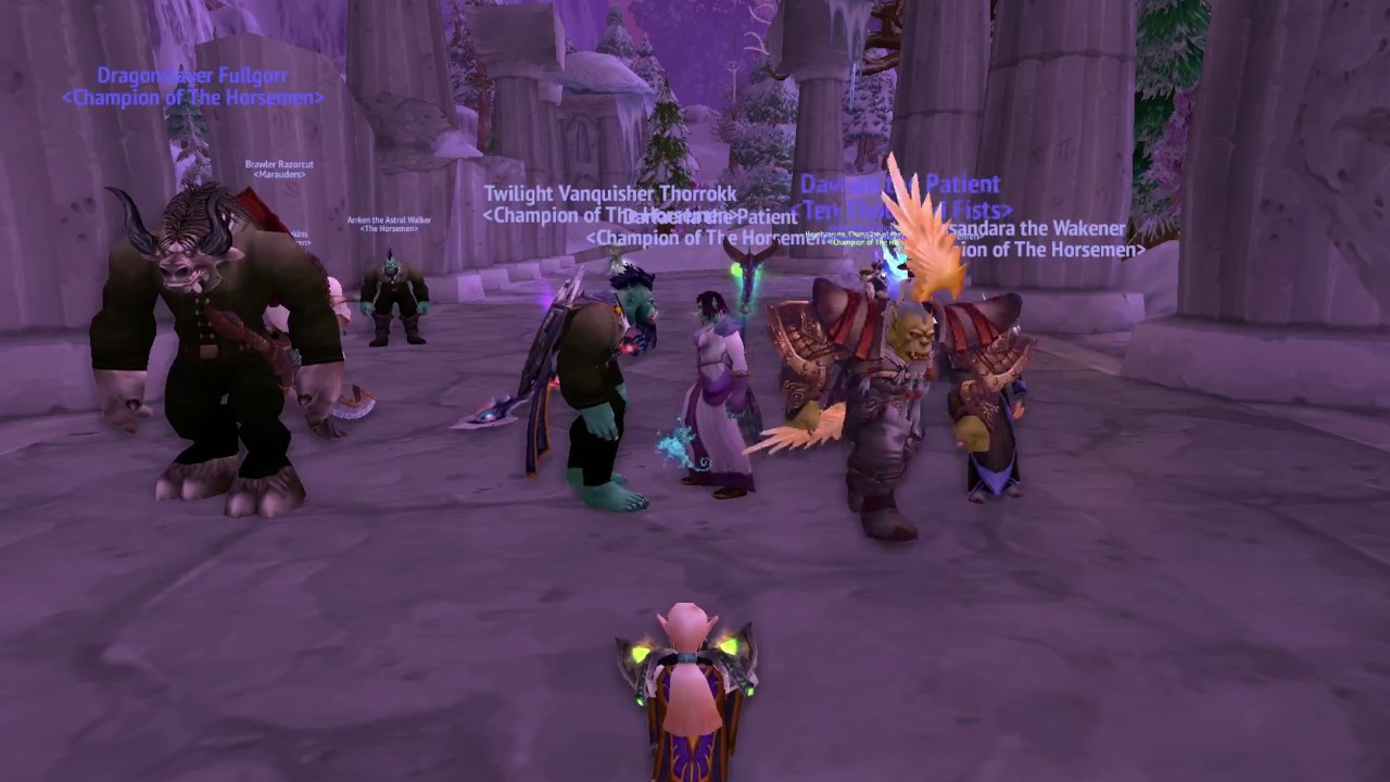 Cassie and Everett's World Of Warcraft Wedding, Wintergrasp