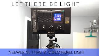 Neewer NL 116AI Video Panel Light review