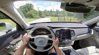 2022 Volvo Xc90 T6 Awd Inscription 6-S Pov Walkaround And Test Drive