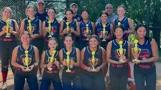TE Thunder 14U Red Win USSSA Champions 9/8/2024