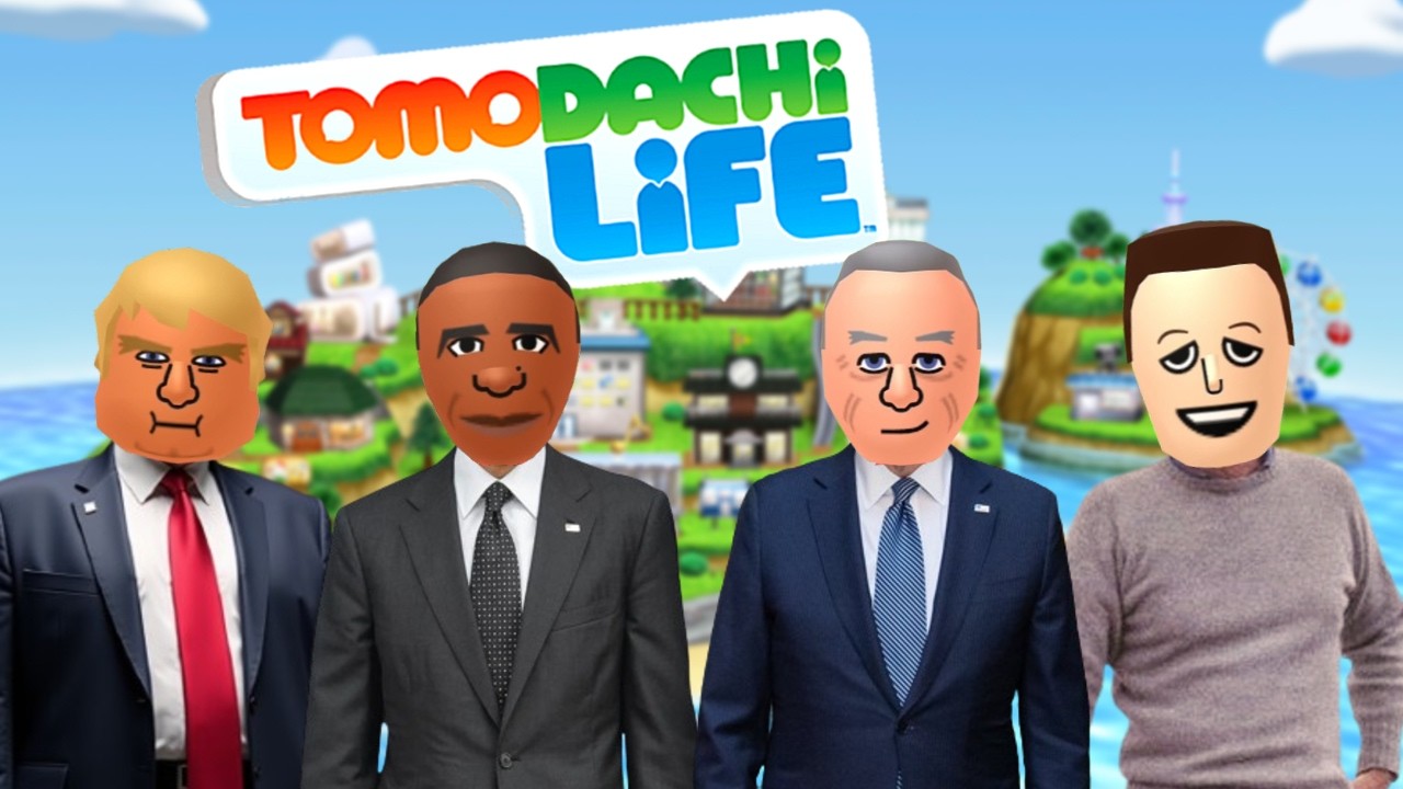 US Presidents Play Tomodachi Life!