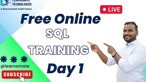 [ Day 1 ]SQL Training | Learnomate Technologies
