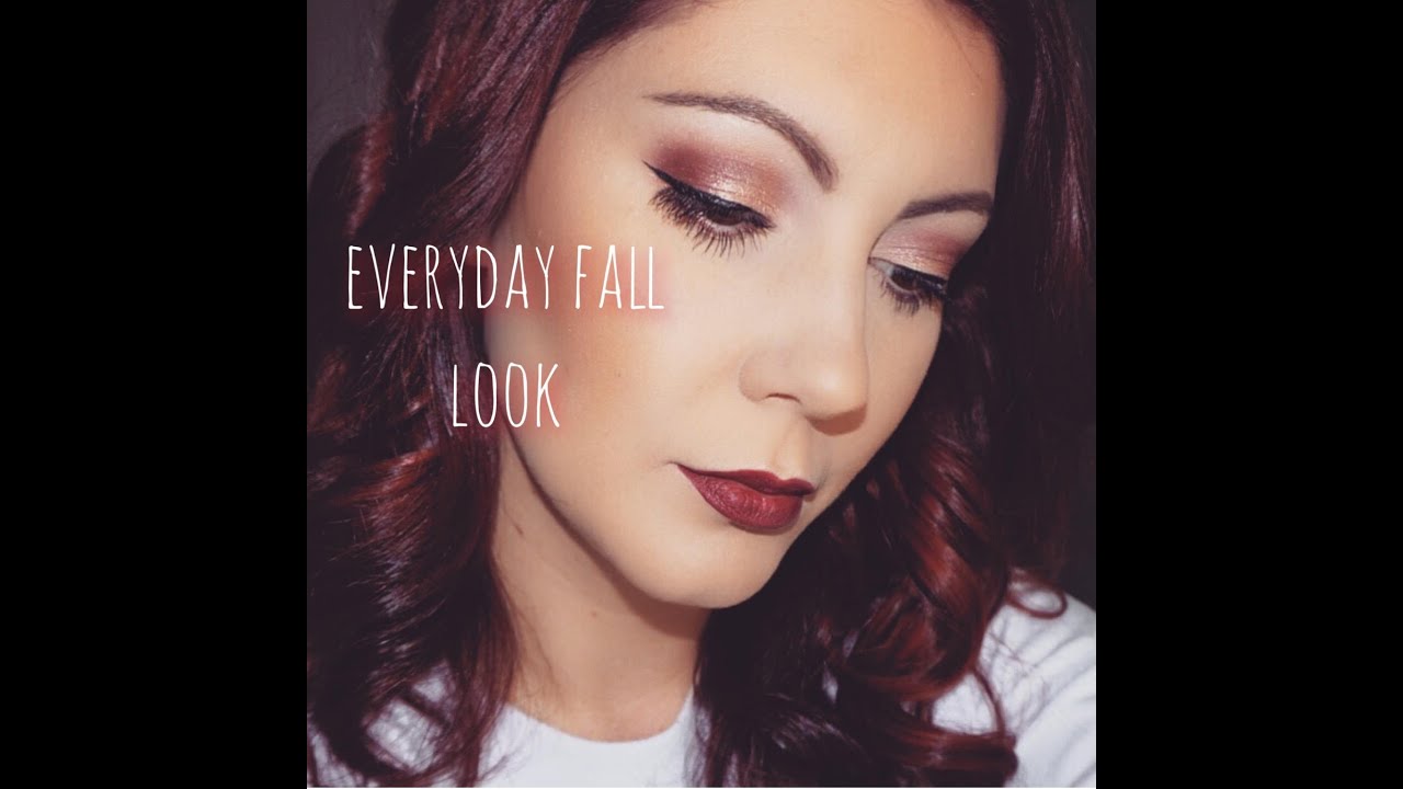 GRWM Everyday Fall Makeup Look Using The Lorac Unzipped Palette