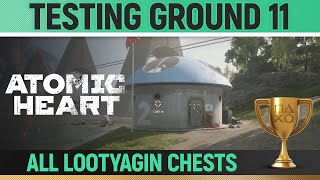 Atomic Heart - Testing Ground 11 - Walkthrough - All Lootyagin Chests