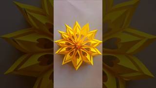 How To Make Beautiful 3D Paper Snowflake For Christmas