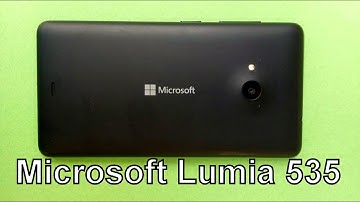 Microsoft Lumia 535 camera testing