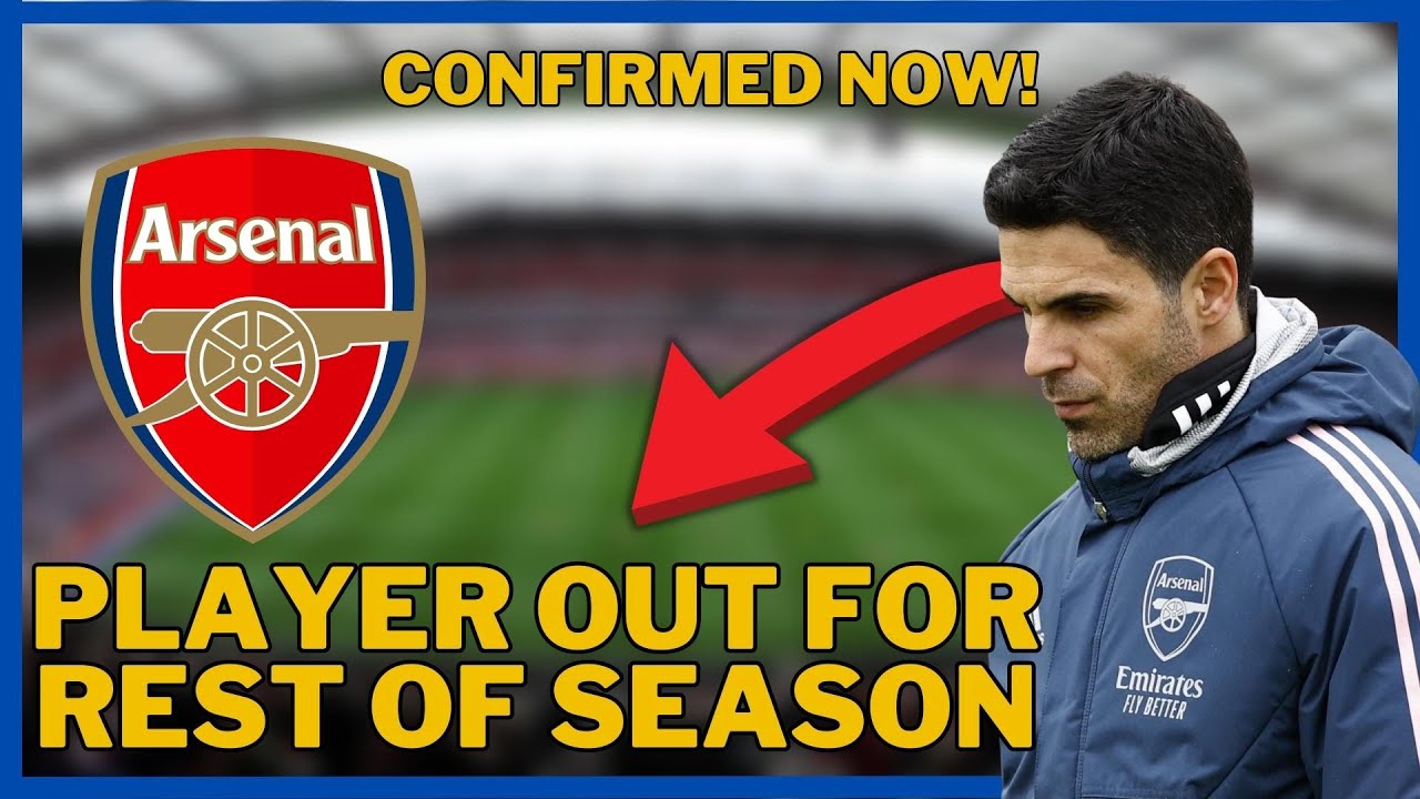 CONFIRMED NOW! SPECIAL PLAYER WILL BE OUT FOR THE REST OF THE SEASON ...
