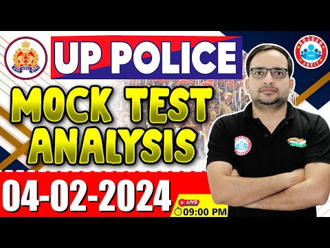 UP Police Constable 2024, UPP Constable 04 Feb Mock Test Analysis, Weekly Test Analysis By Ankit Sir