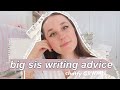Giving you big sis writing advice as i get ready   makeup grwm writer edition