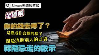 你的錢到底流去哪了？Simon老師：看懂「祿隨忌走」，掌握人生財富流向！為何努力工作卻存不到錢？北派紫微斗數：因果邏輯大公開 (EP160）【Simon老師教紫微】