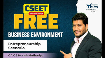 FREE CSEET Business Environment Online Classes (Lec 2) | FREE CSEET LIVE Batch May 24