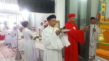 Đinh kim hường 53 tuổi, cắt dây oan nghiệt, lễ tang đạo cao đài 