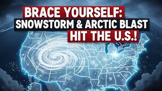 Brace Yourself: Snowstorm & Arctic Blast Hit the U.S.!#ArcticBlast#WinterStorm#WeatherAlert