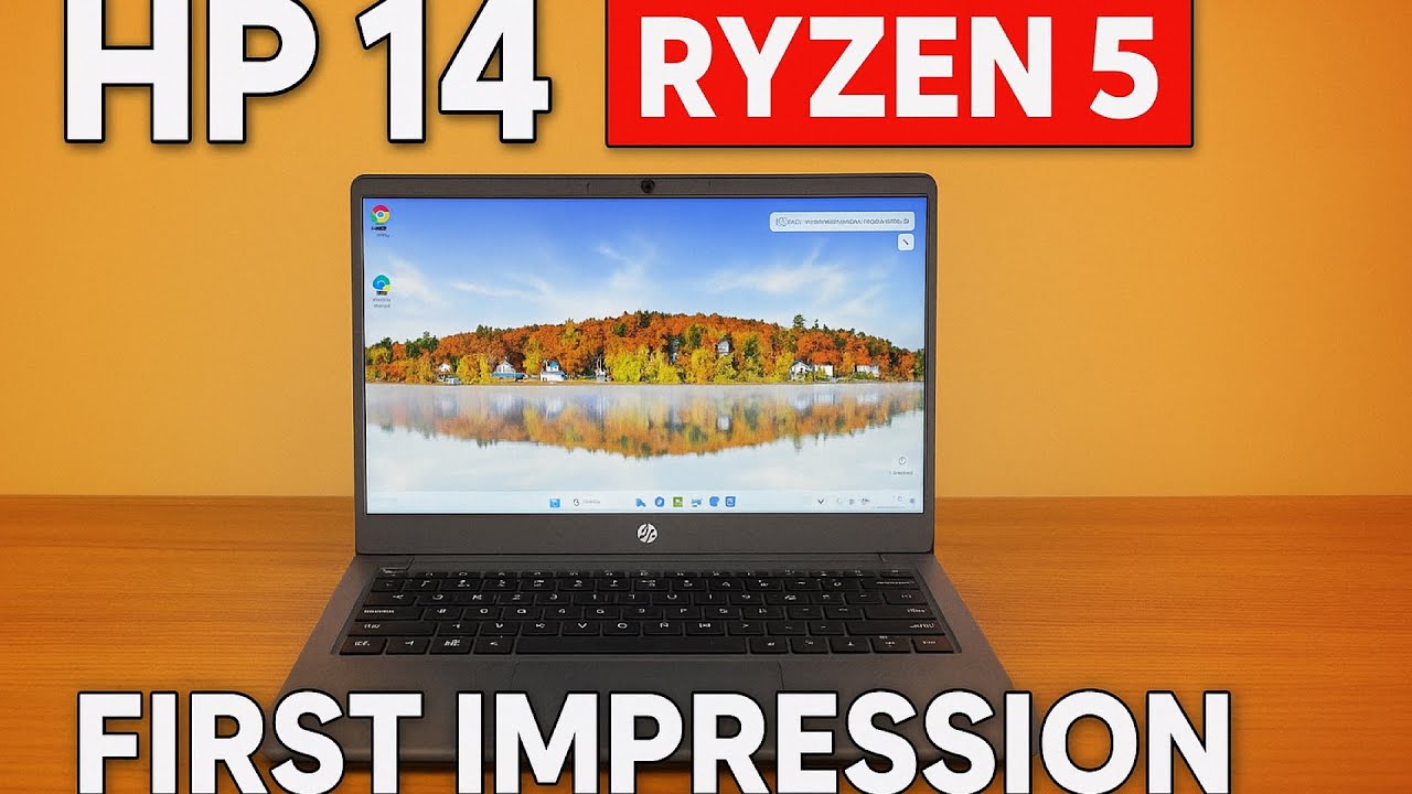 HP 14(2025) Ryzen 5 7520U unboxing & first look | Thin & Light