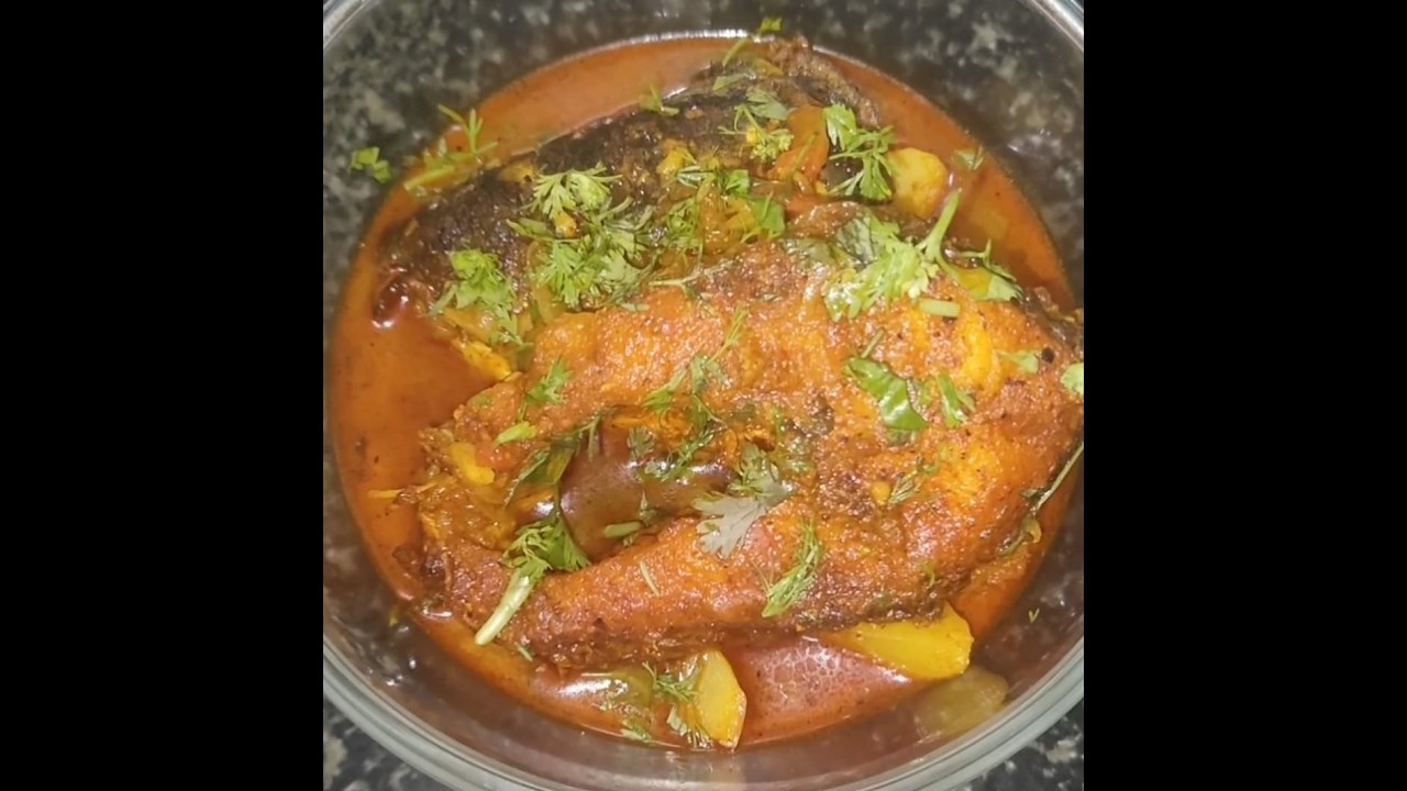 মাছ আলুর ঝোল | সহজ ঘরোয়া রান্না 😍Fish and Potato Curry | Simple Homemade Style 😍