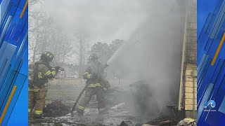 House fire displaces 3 people in Chesapeake