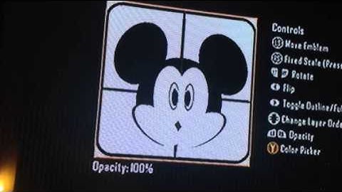 How to make Mickey Mouse on black ops 2