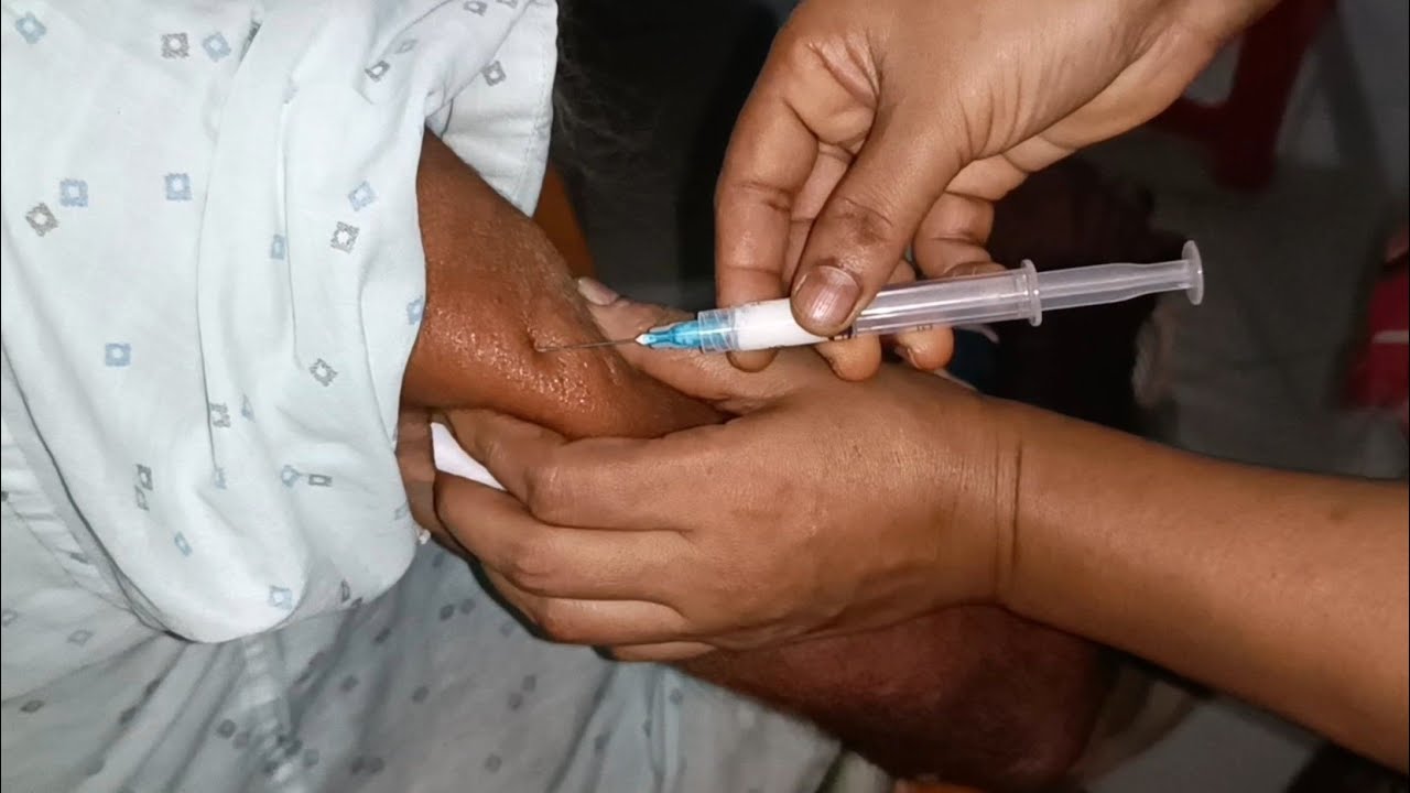 Arm im Injection push. Triamcinolone Injection video[Trimcort]. 24 Ep ...