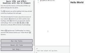Basic HTML & HTML5 - part 1 | freecodecamp
