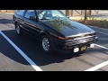 Walk around of my 1986 Toyota Corolla GT-S AE86 hatchback