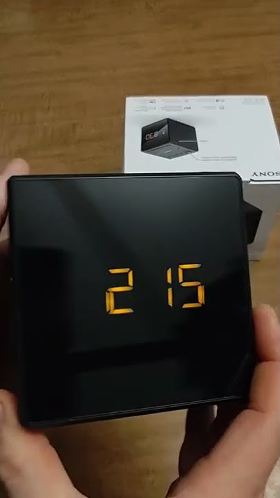 Manually Set the clock on a Sony ICF-C1 Alarm Clock