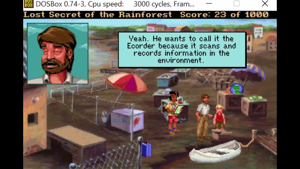 Let's play EcoQuest II: Lost Secret of the Rainforest (1993, DOS)