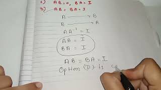 NCERT CLASS 12 || Matrix Exercise 3.4 Question no.18