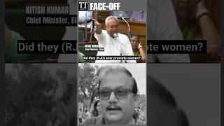 Manoj Jha's Scathing Attack on Nitish Kumar's "You're a Woman" Jibe #faceoff  #viral
