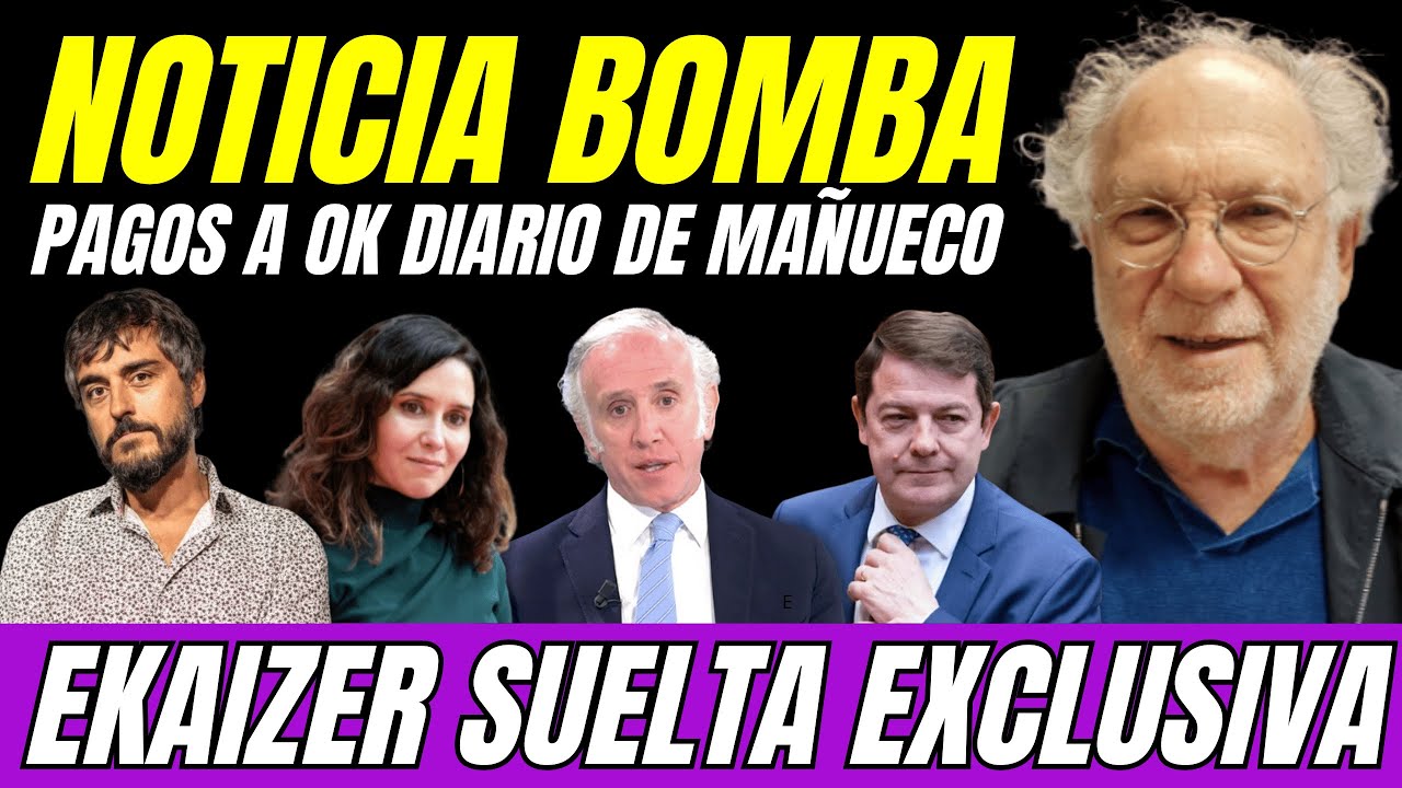 BOMBA, EL PP DE MAÑUECO PAGÓ A OK DIARIO (EDUARDO INDA) CONTRATOS A DEDO MIENTRAS  LOS MONTES ARDÍAN