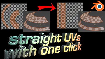 Straightening UV islands (Model a lantern in Blender - Part 23)