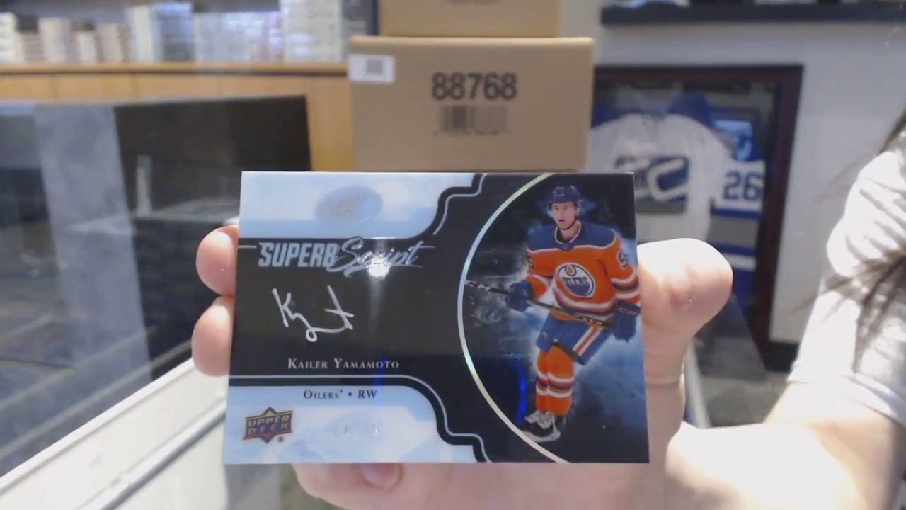 17-18 Upper Deck Ice Hockey 10 Box Case Break - C&C GB