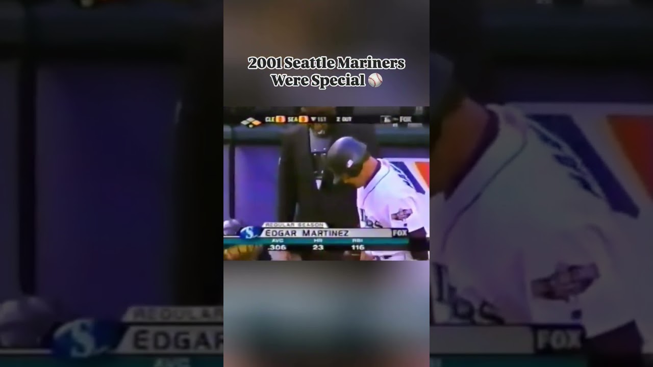 2001 Seattle Mariners Lineup 🔥 