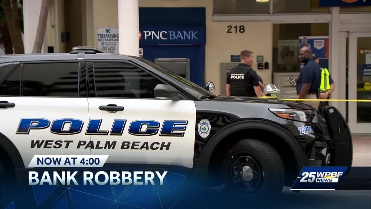Police searching for suspect in downtown West Palm Beach bank robbery ...