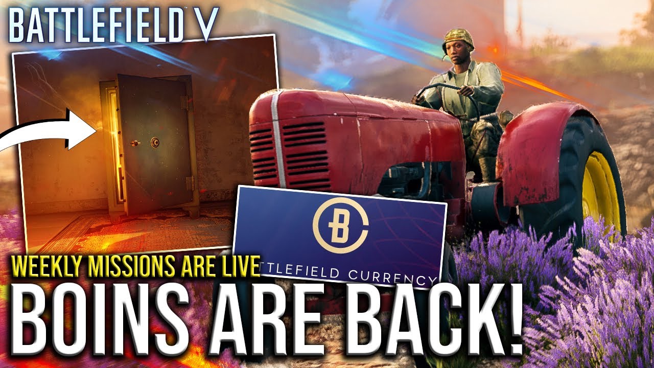 BOINS ARE BACK! - Rewards, Boins & MORE! | BATTLEFIELD V