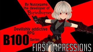 B100X Auto Dungeon RPG: First Impressions/Holy Waifu Dungeon Running/Mobile&PC screenshot 3