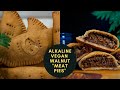 Alkaline Vegan WALNUT MEAT PIE - Vegan Empanadas - Easy Vegan Nigerian Meat Pie - Walnut Taco "Meat"