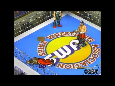 Fire Pro Wrestling Returns PlayStation 2 Gameplay - Barbed