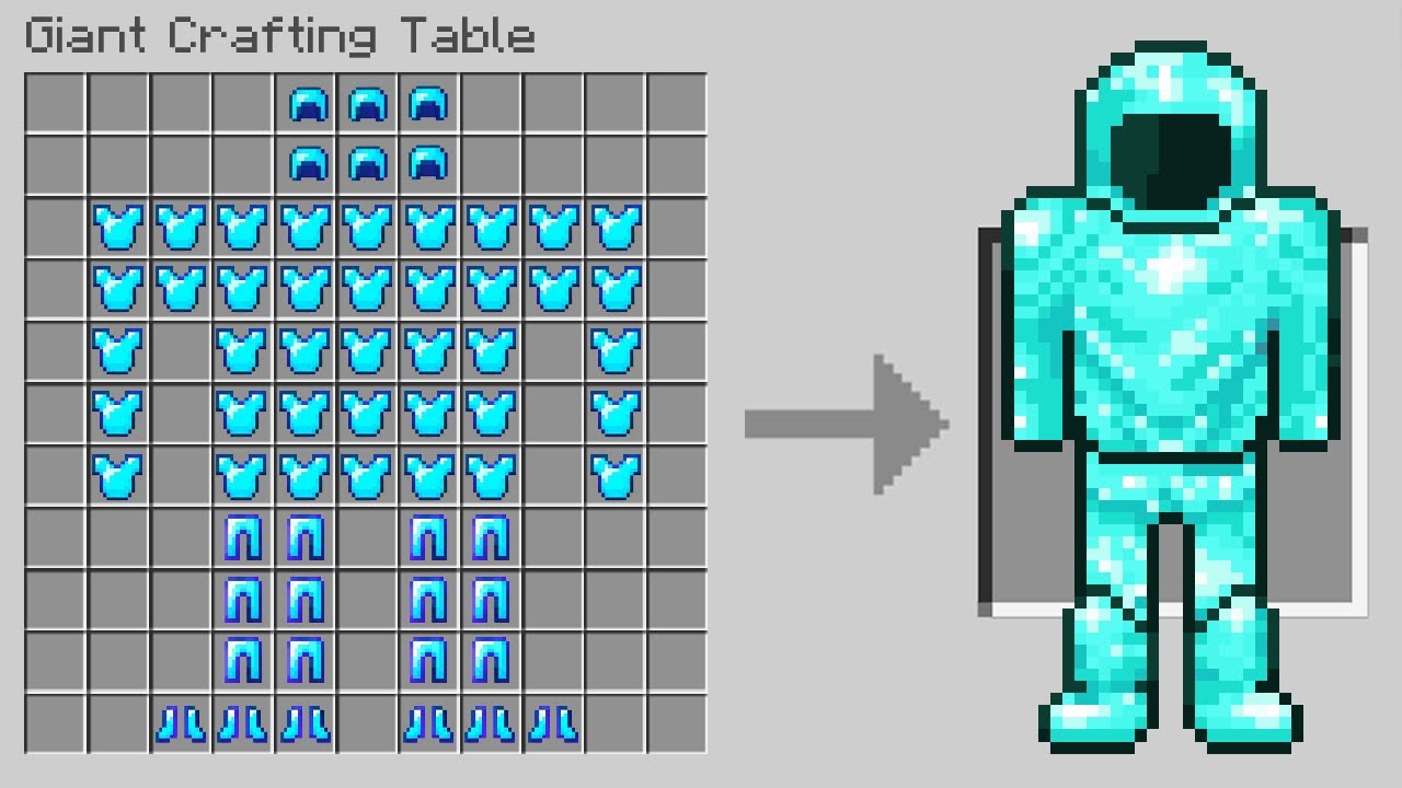 Minecraft, But Crafting Is BIGGER..