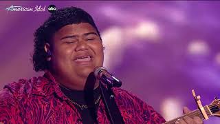 Iam Tongi Is Emotional Singing 'I'll Be Seeing You' For His Dad   American Idol Finale 2023