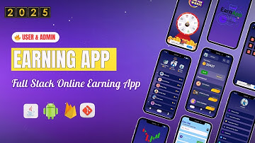 Create Earning App with Admin Panel in Android Studio | MVVM | Firebase