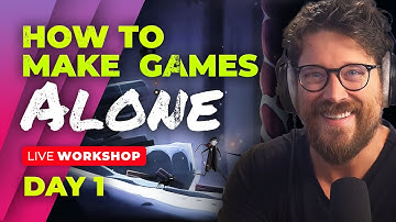 Why (AND HOW) You Should Make Games ALONE In 2026 (Day 1 Webinar)