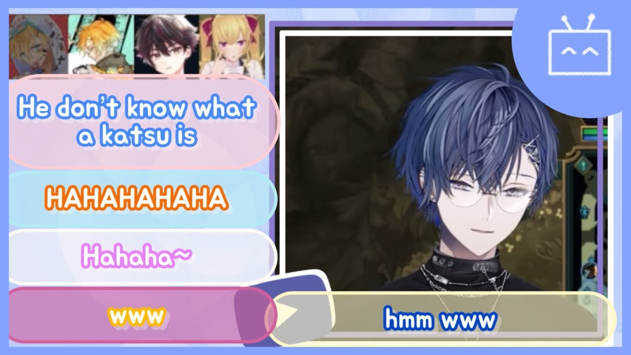 There was katsu in the catering!!! [Koyanagi Rou/ Nijisanji] (Eng sub)