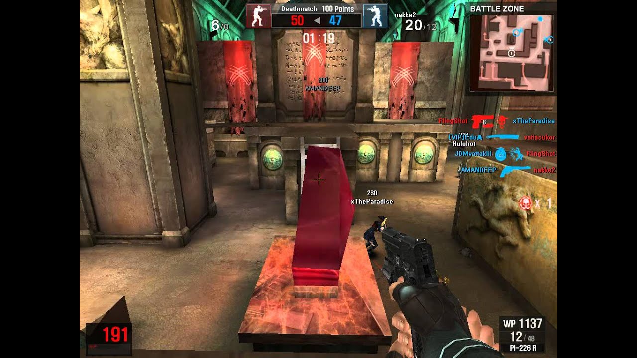 Wolfteam - Mode Pistol - Lose ✌