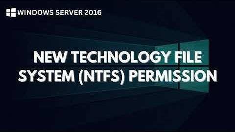 HOW TO SETUP SHARE FOLDER WITH NTFS PERMISSION | VMWare