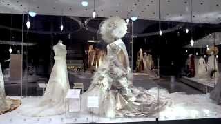 Spotlights of wedding dresses from 1994 - 2014 V&A Museum